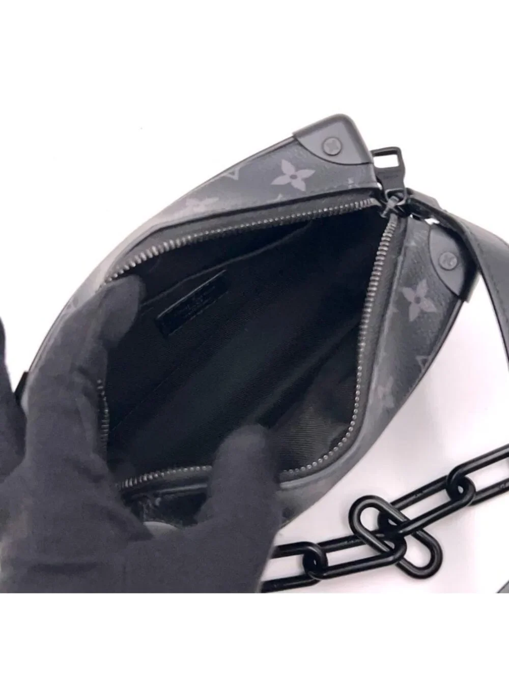 Louis Vuitton Monogram Eclipse Mini Soft Trunk